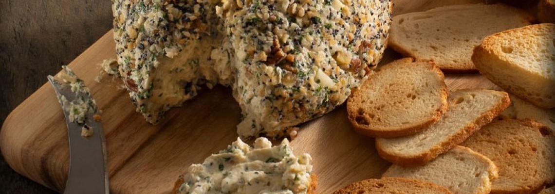New Recipe - Balderson Everything Bagel Cheese Ball New Recipe - Balderson Everything Bagel Cheese Ball